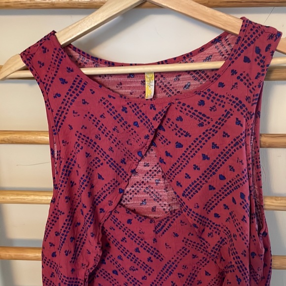 Free People Cutout Tank Top - Picture 2 of 3